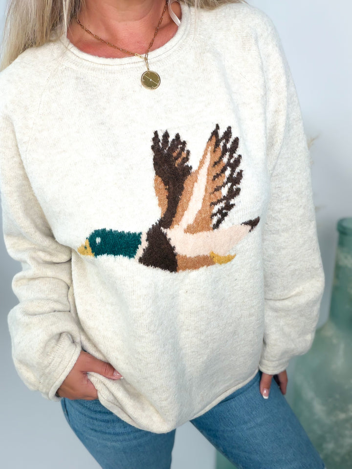 Flying South Mallard Sweater