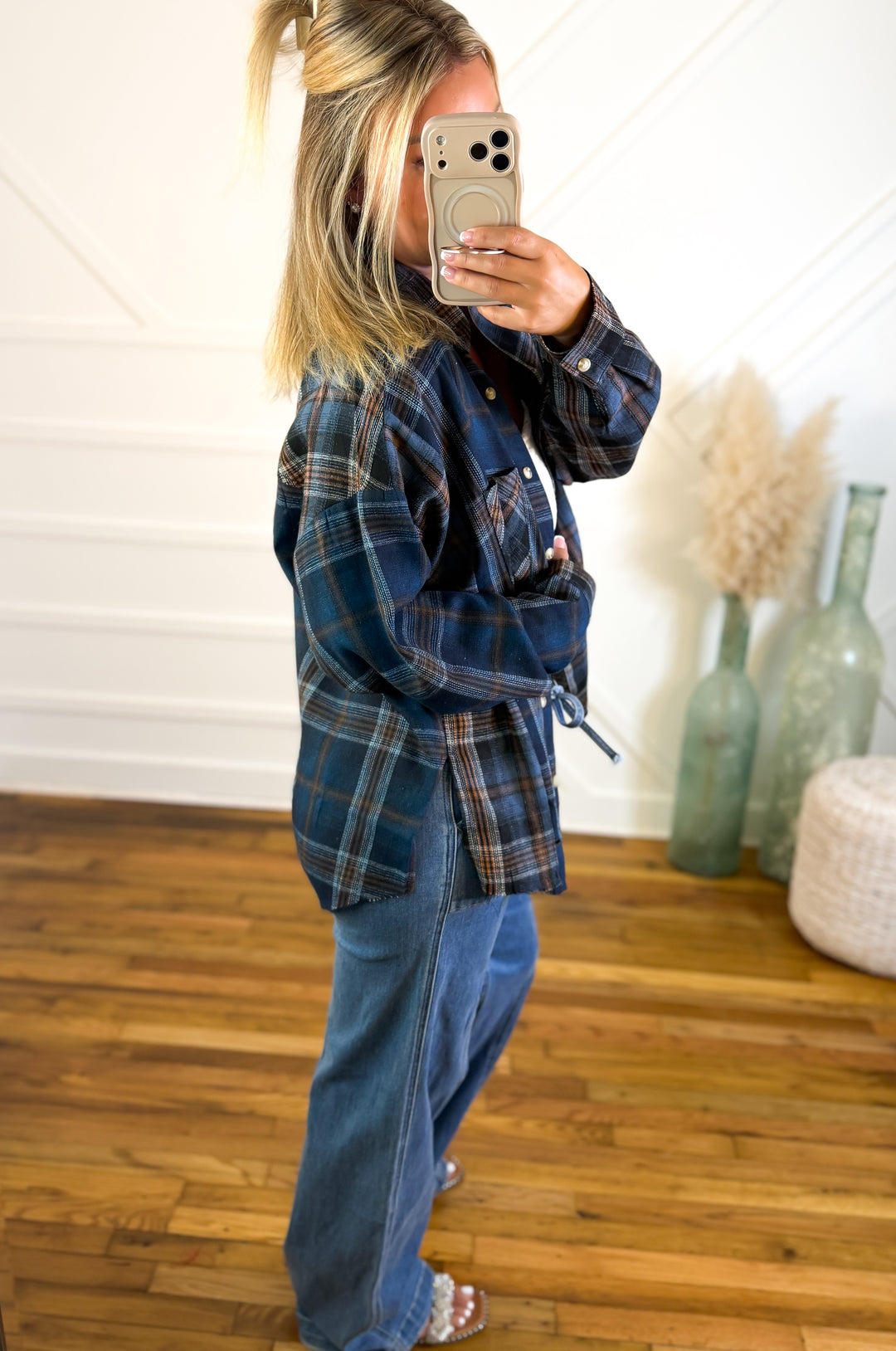 Autumn Drift Plaid Flannel