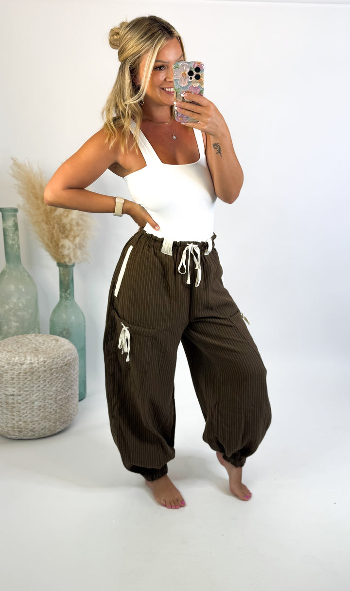 Mocha Muse Jogger Pants
