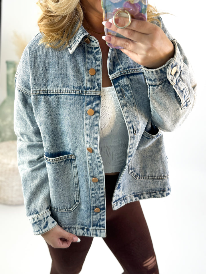 Backroads Vintage Denim Jacket