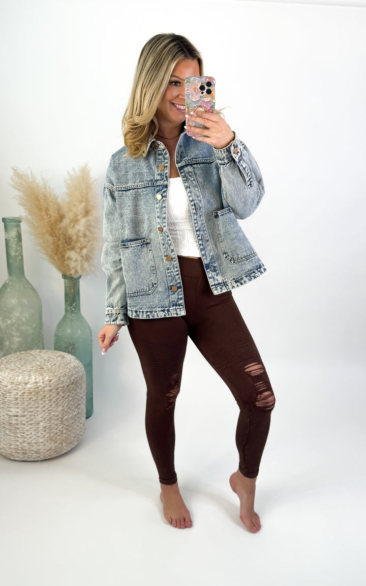 Backroads Vintage Denim Jacket