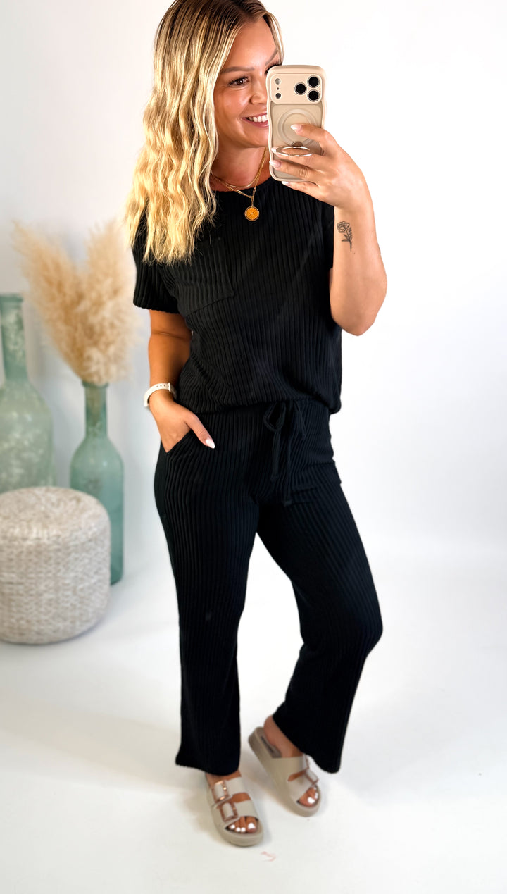 Easy Days Ribbed Lounge Set