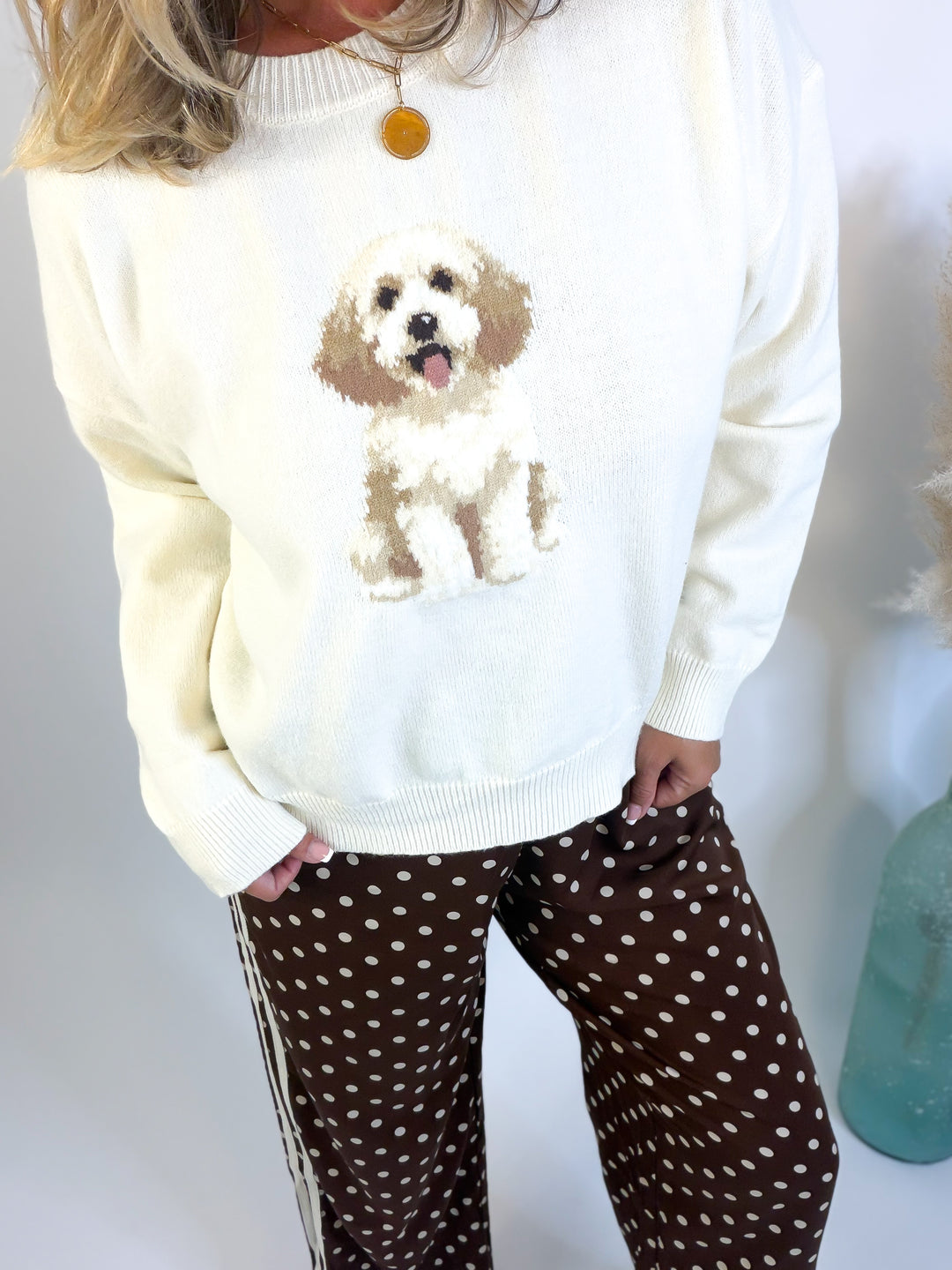 Doodle Puppy Love Sweater