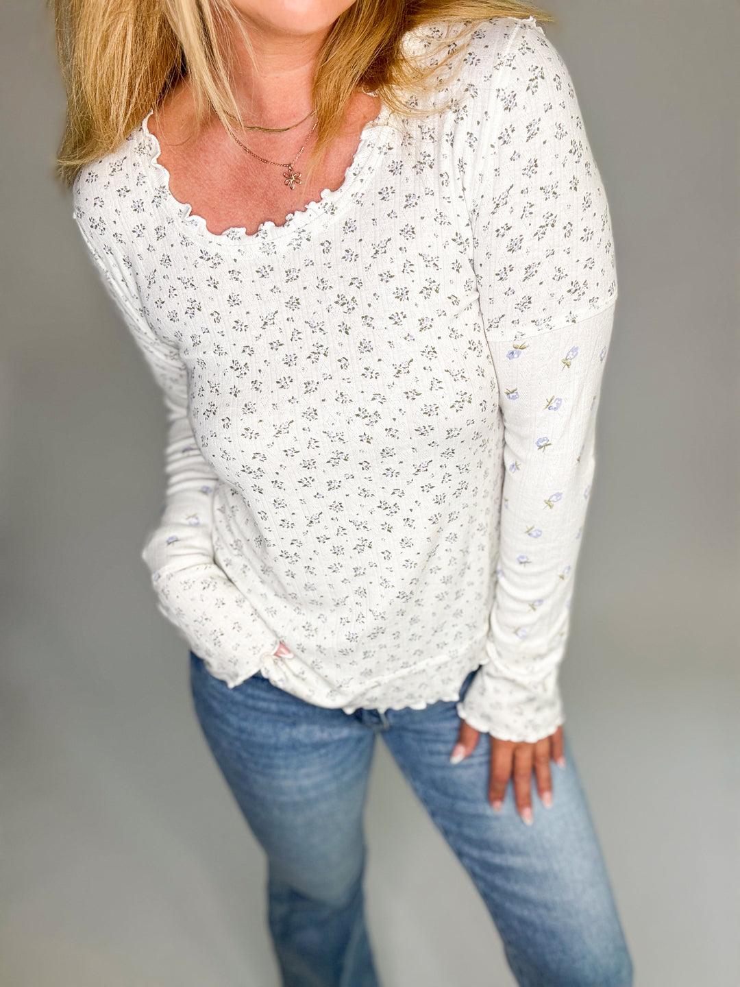 Sweet Meadow Long Sleeve Top