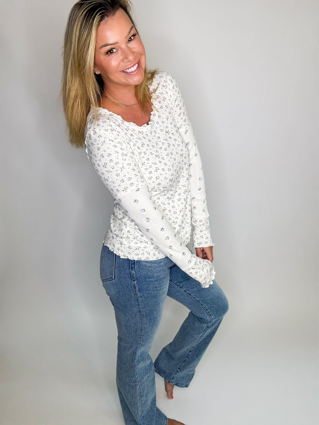 Sweet Meadow Long Sleeve Top