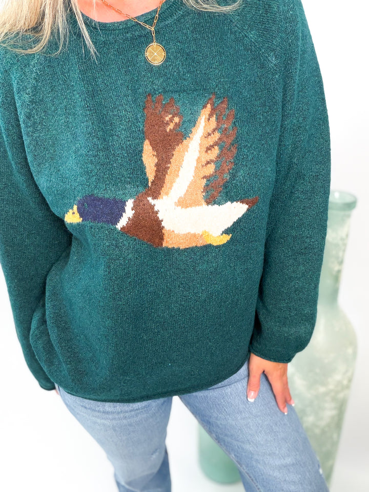 Flying South Mallard Sweater