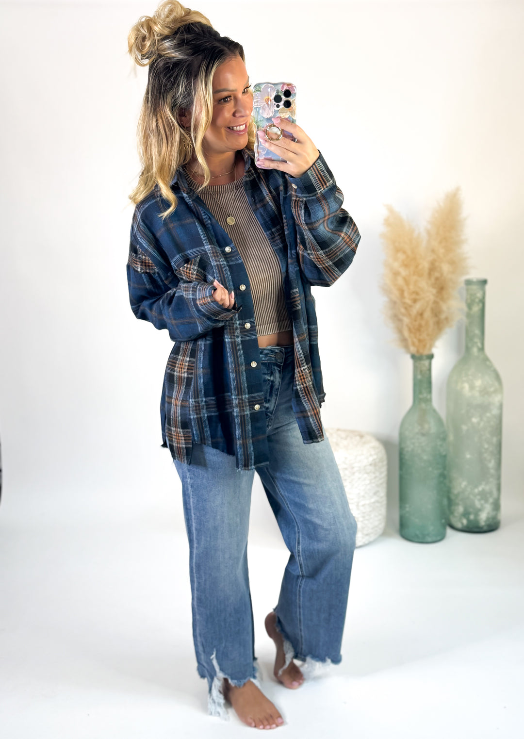 *Preorder* Autumn Drift Plaid Flannel ETA December