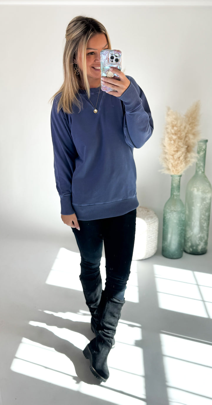 ⭐Door Buster⭐ Cozy Campfire Crew Navy