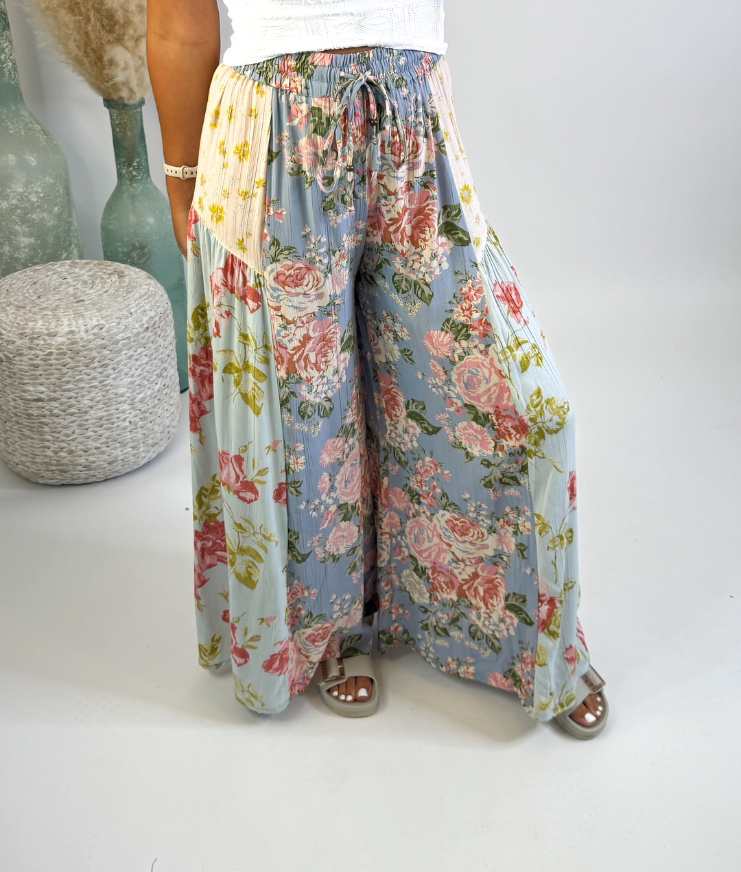 Secret Garden Palazzo Pants