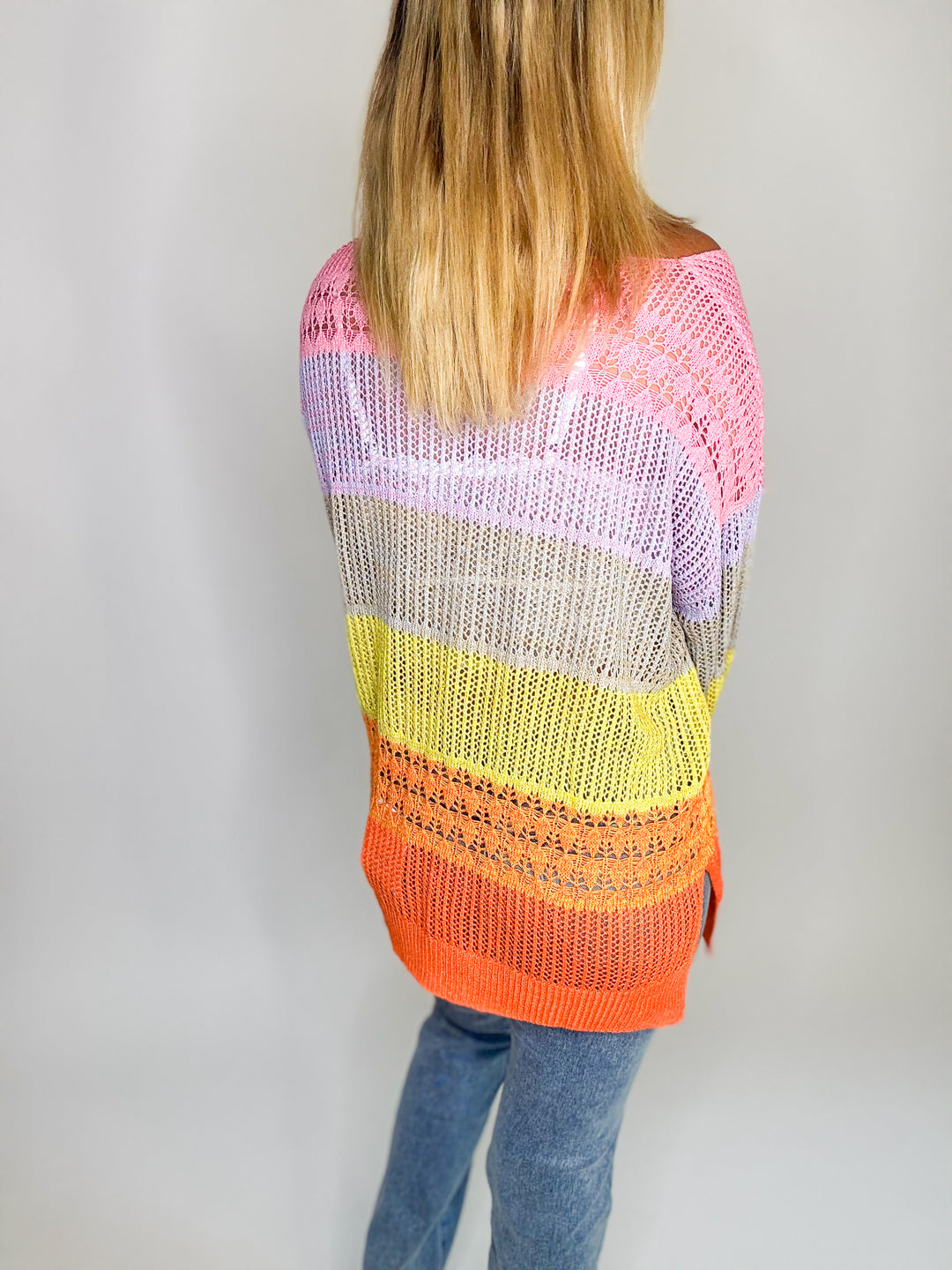 Rainbow Breeze Sweater