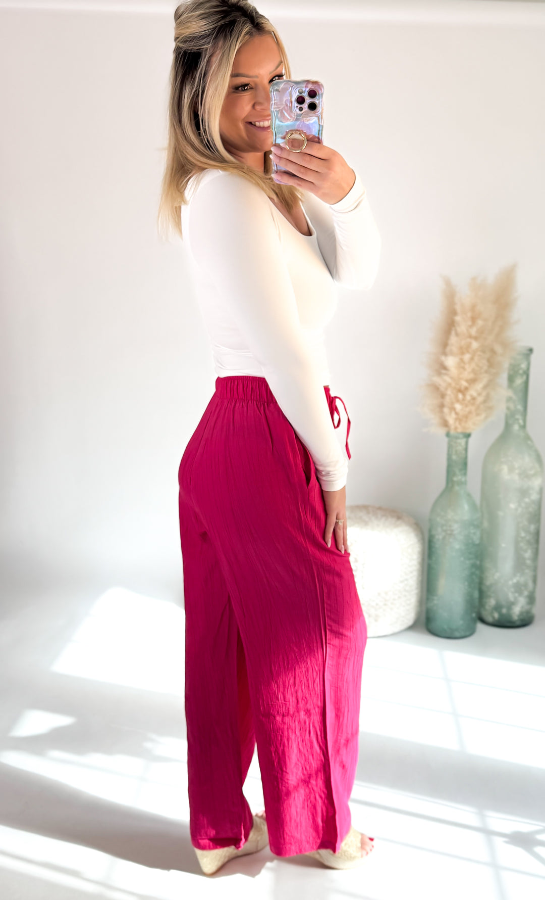 Be Mine Wide-Leg Pants