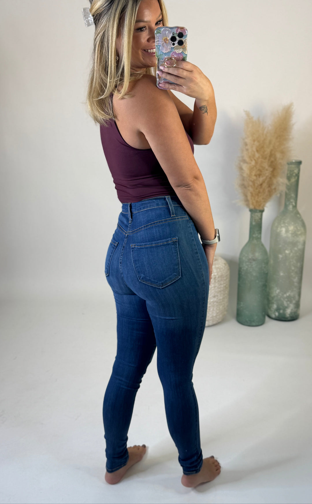 Brooklyn Button Fly Skinnies by Vibrant M.I.U.