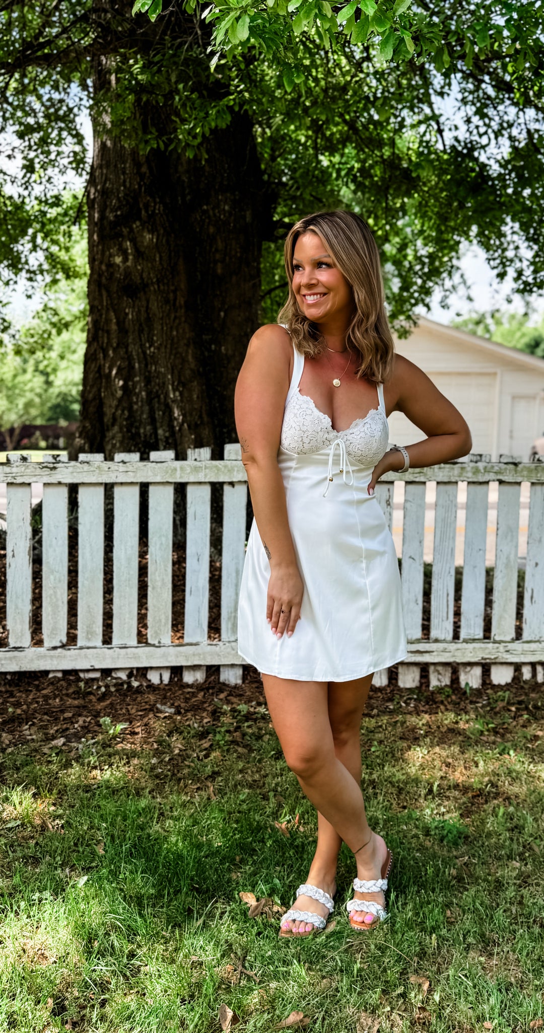 All For Love Lace Detail Dress
