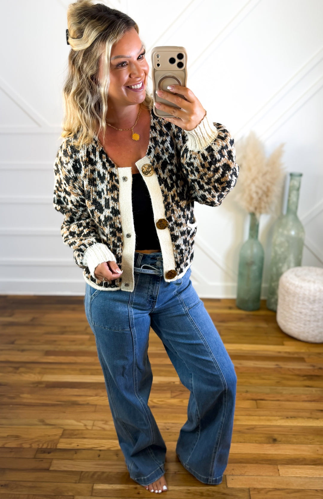 Wild Side Leopard Cardigan