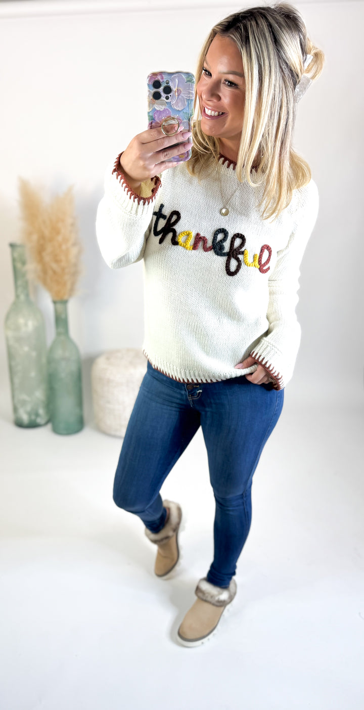 Thankful Heart Sweater