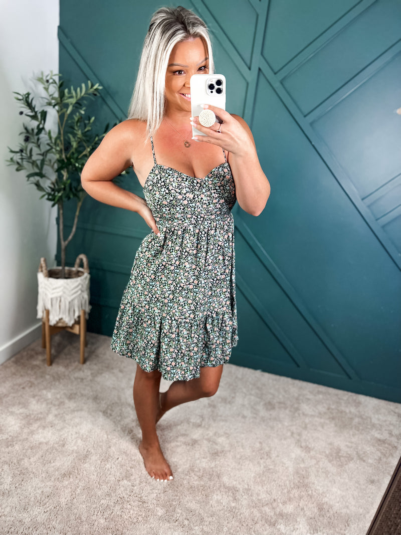 Think Of Me Floral Dress