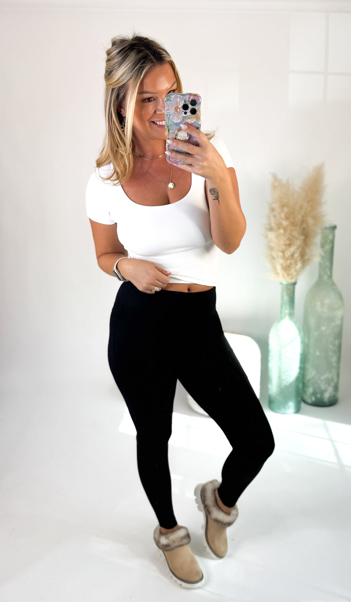 ⭐Door Buster⭐ Luxe Butter High-Waist Leggings Black