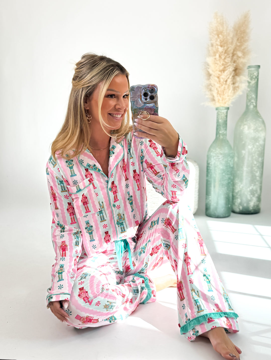 Nutcracker Magic Ruffle Pajama Set