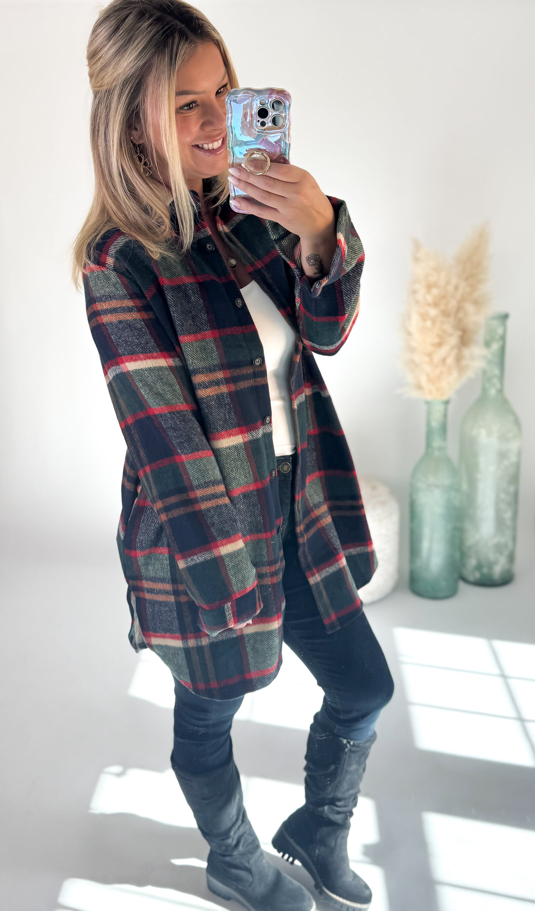 Northwoods Plaid Shacket