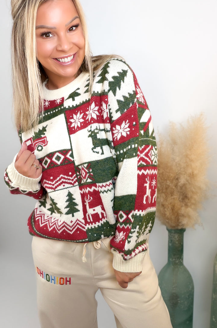 Merry & Bright Christmas Sweater