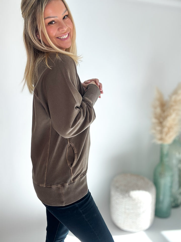 ⭐Door Buster⭐ Cozy Campfire Crew Brown