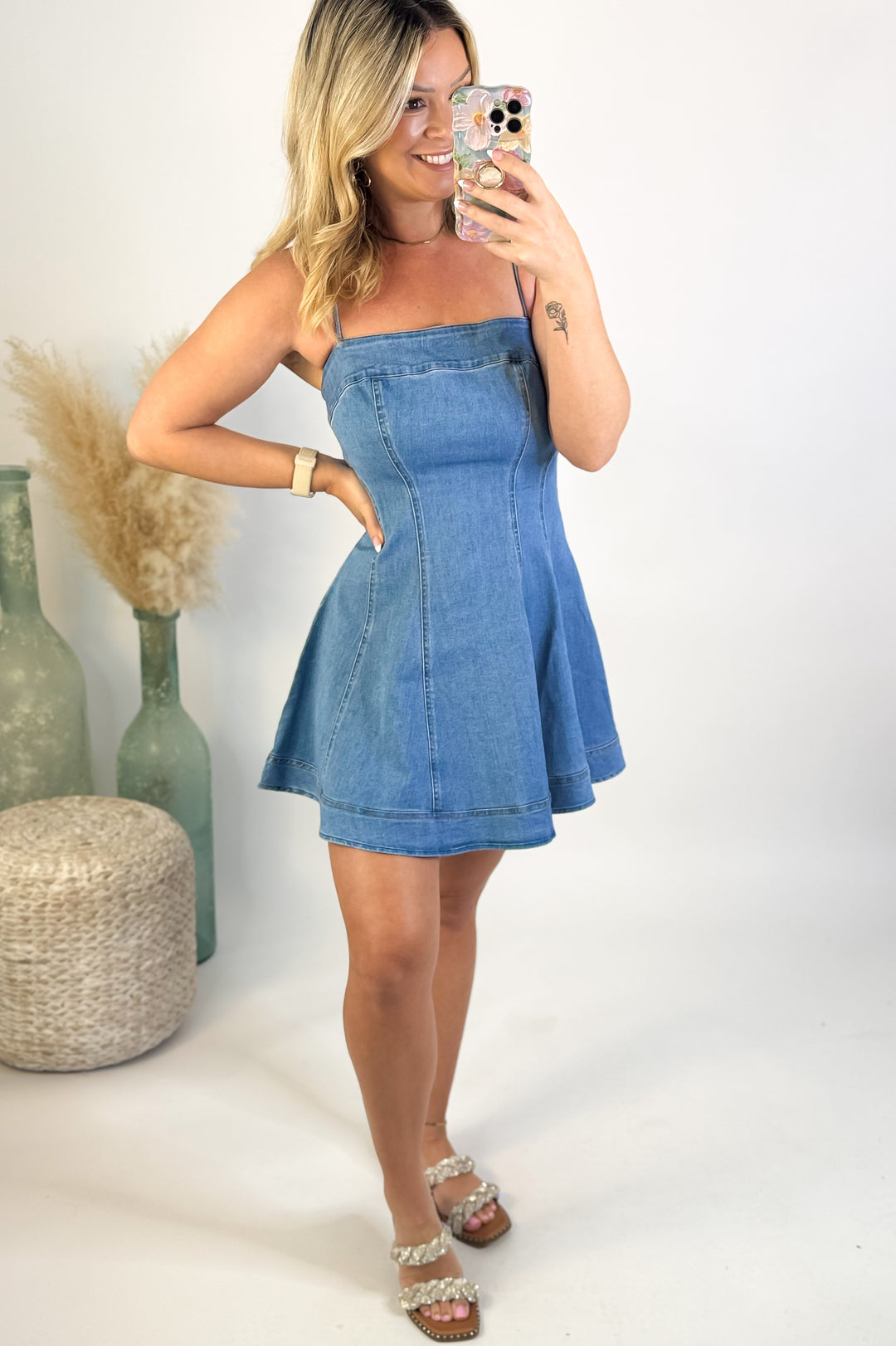 Blue Jean Belle Dress