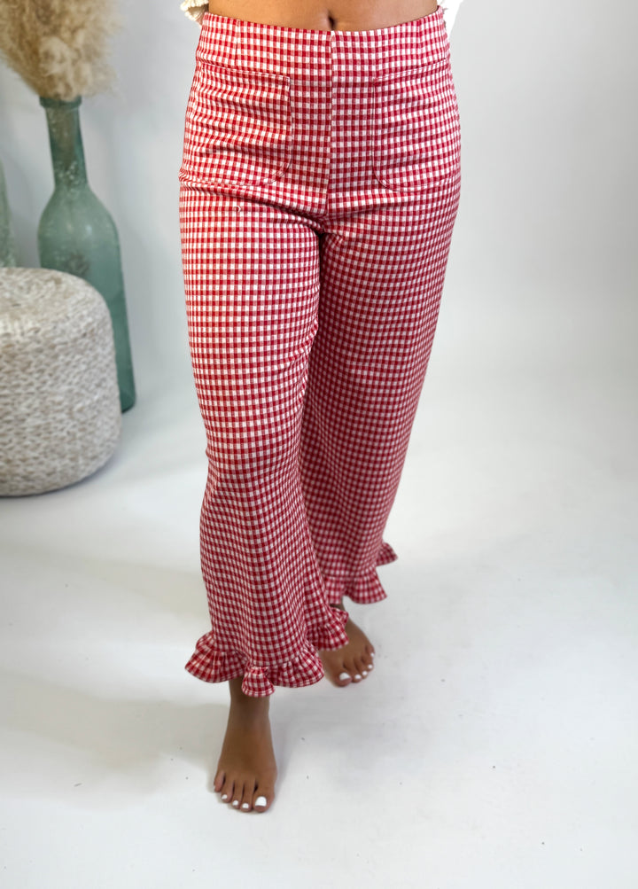 Picnic Date Gingham Pants
