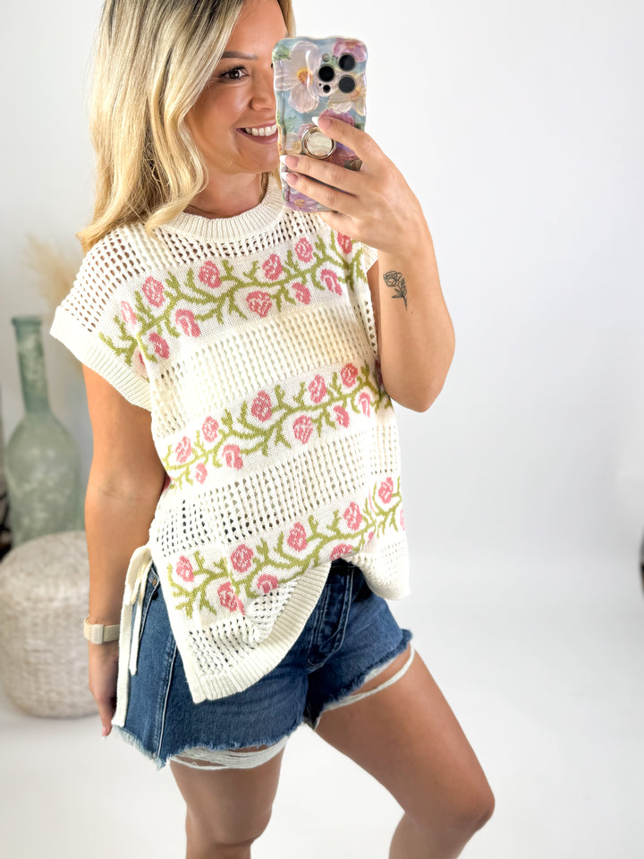 Rosevine Breeze Knit