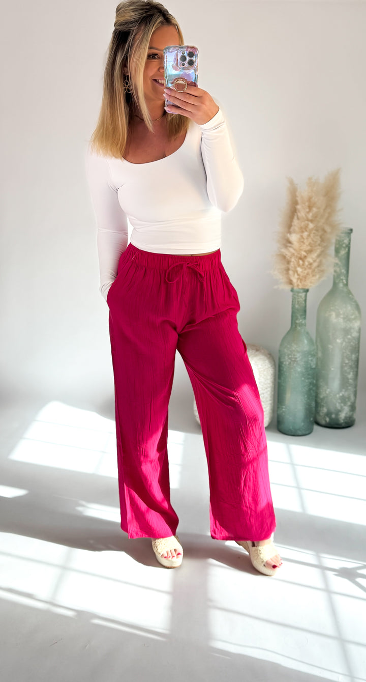 Be Mine Wide-Leg Pants