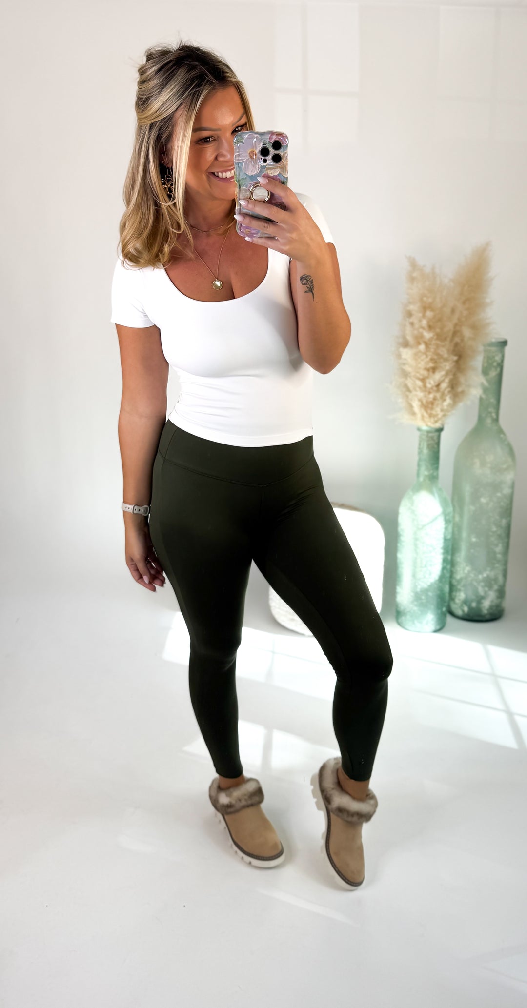 ⭐Door Buster⭐ Luxe Butter High-Waist Leggings Olive