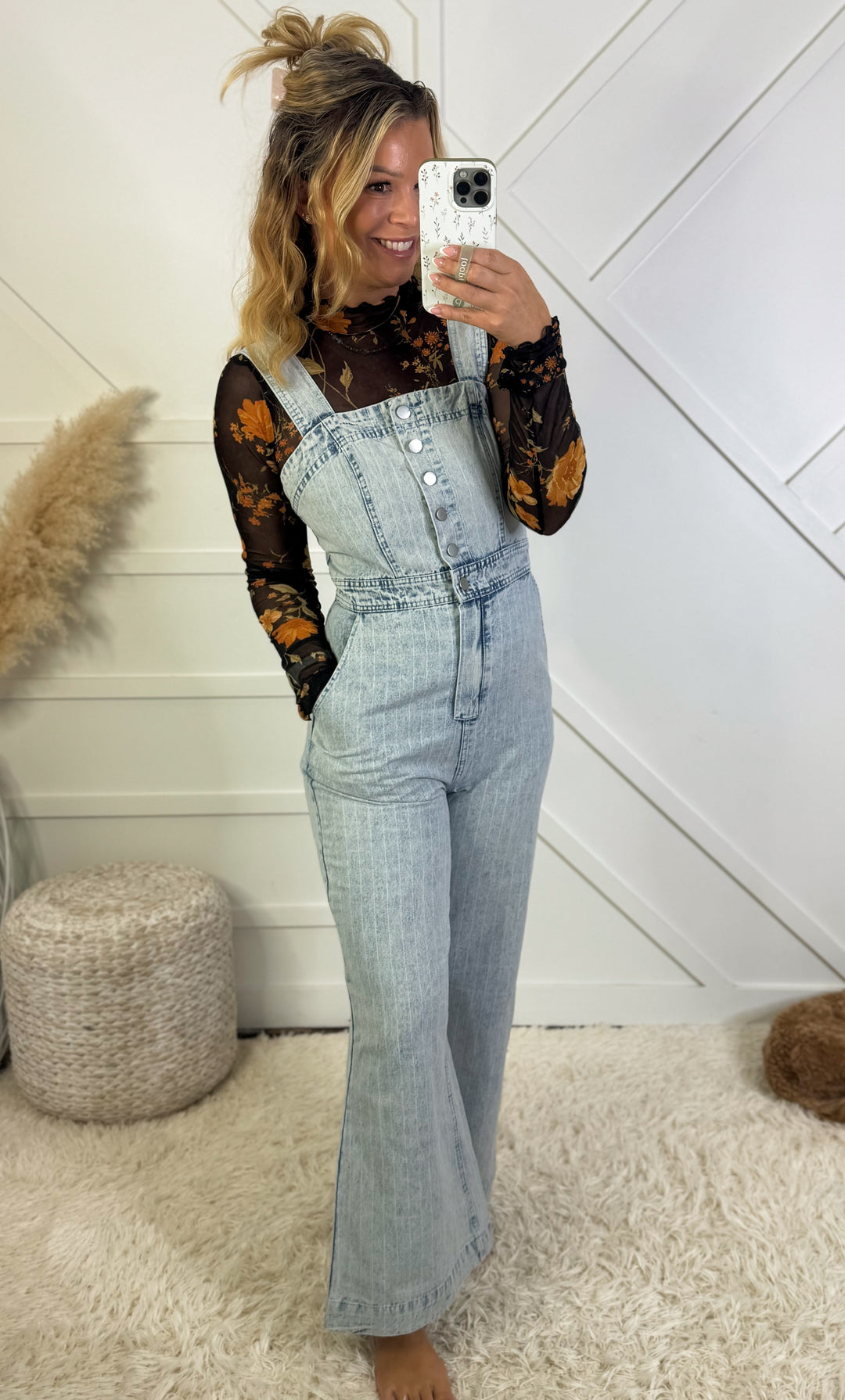 Sunday Stroll Denim Jumpsuit