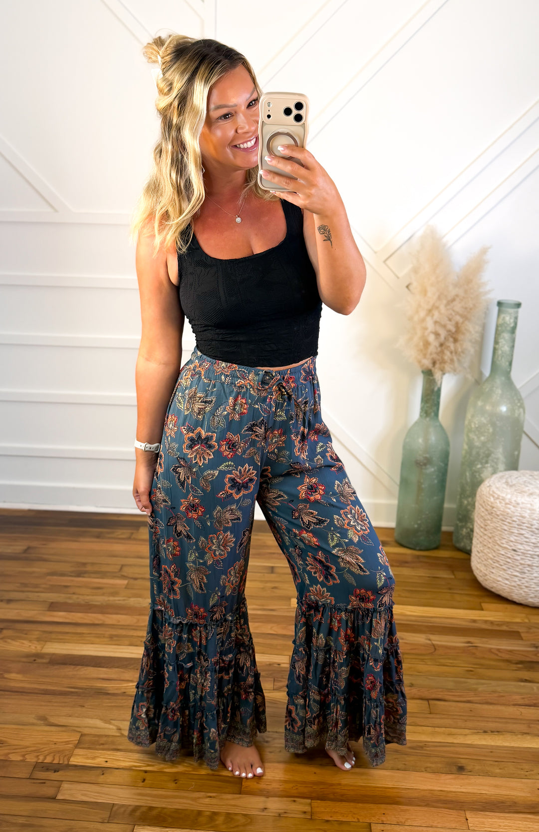 Free Spirit Floral Pants