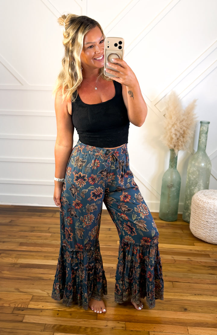 Free Spirit Floral Pants