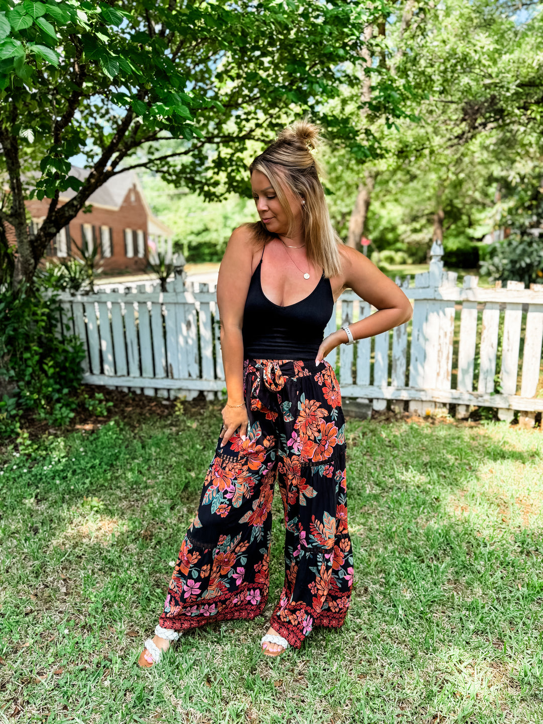 In Bloom Wide Leg Pants