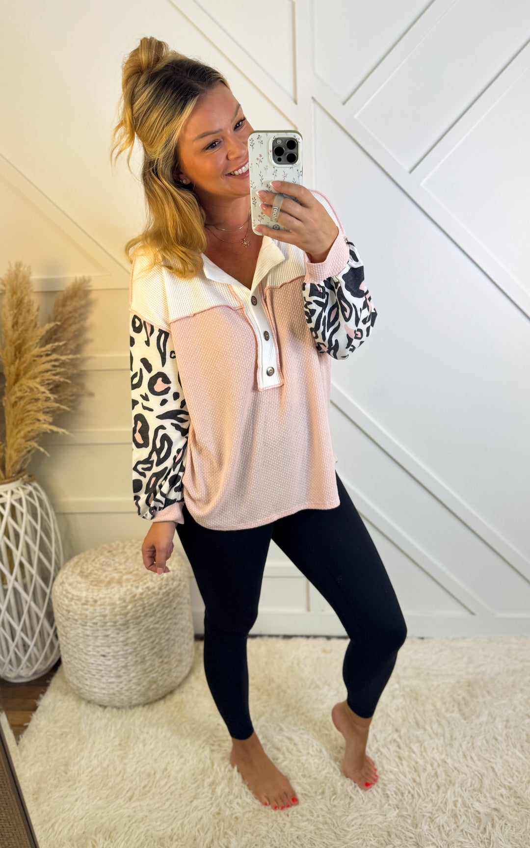 Jaclyn Animal Print Top