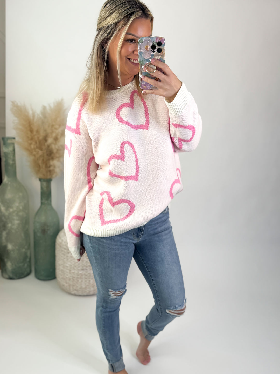 All My Love Heart Sweater