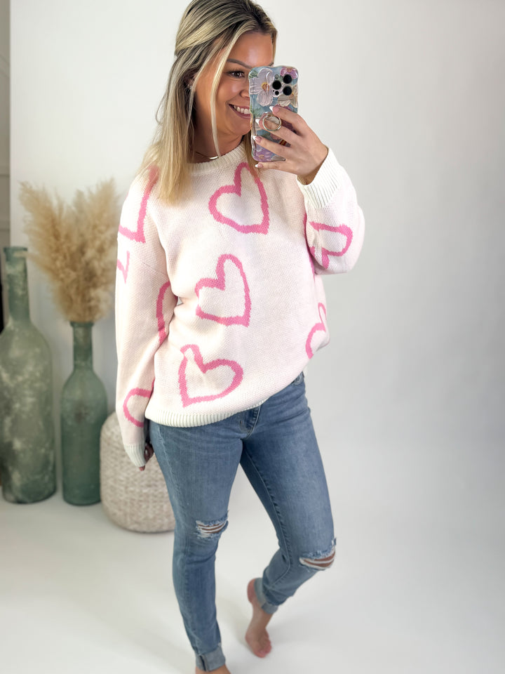 All My Love Heart Sweater