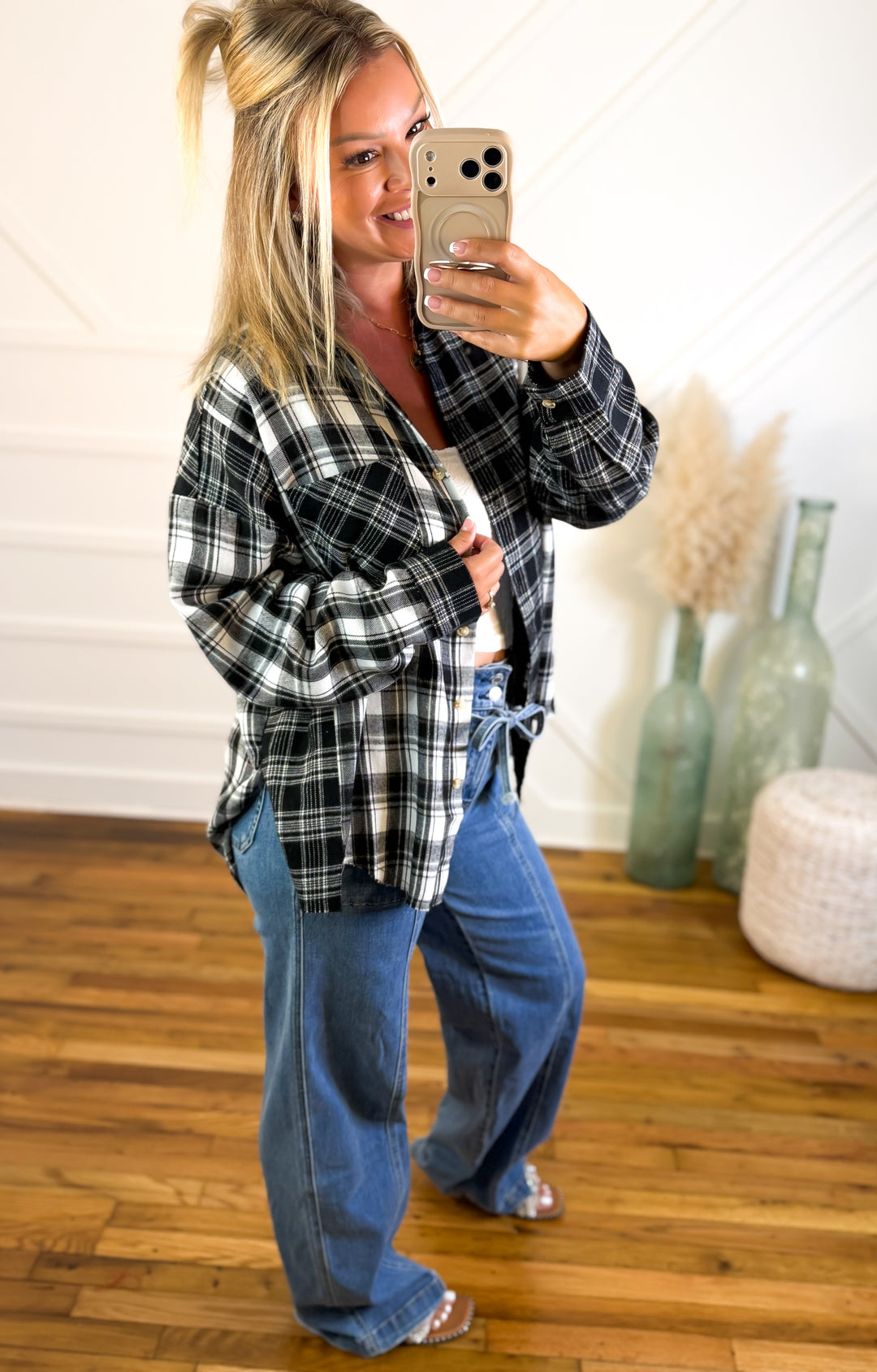 Autumn Drift Plaid Flannel