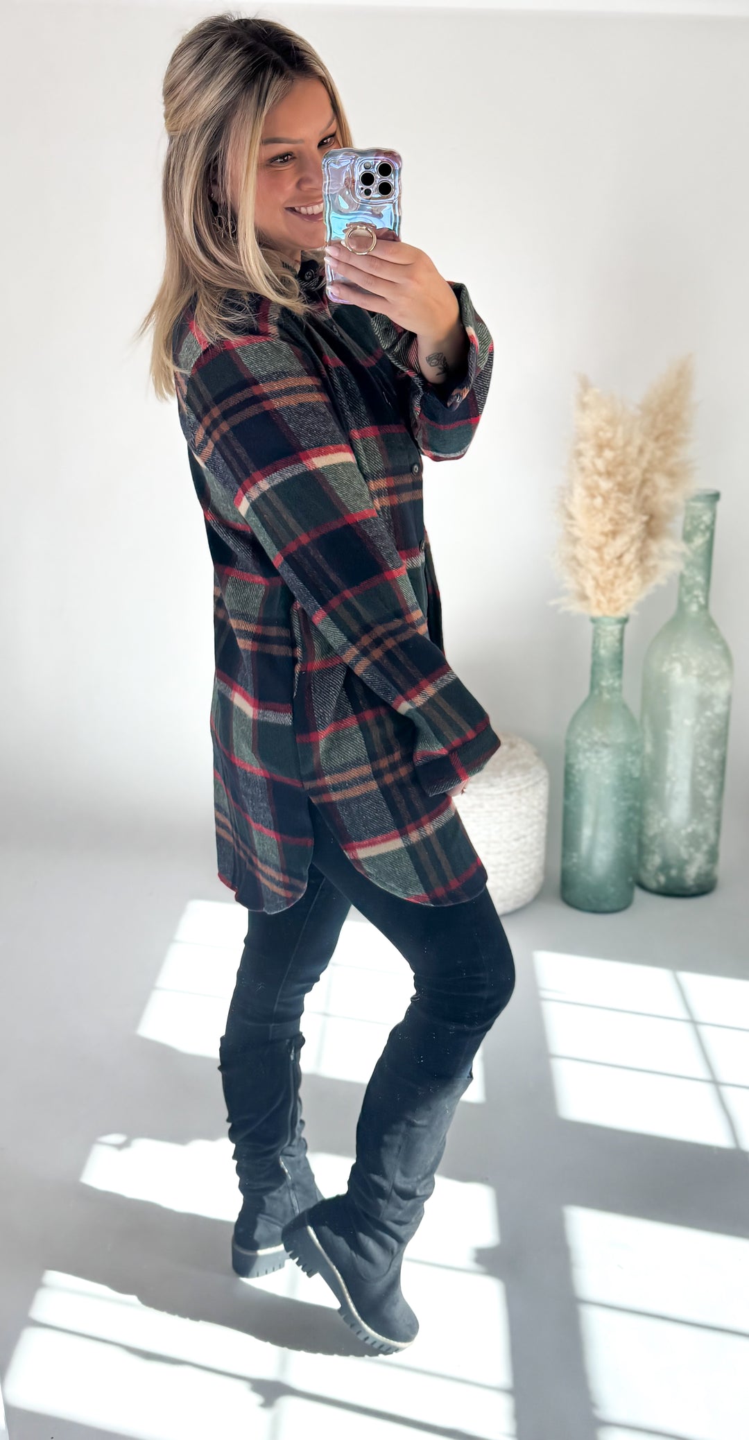 Northwoods Plaid Shacket