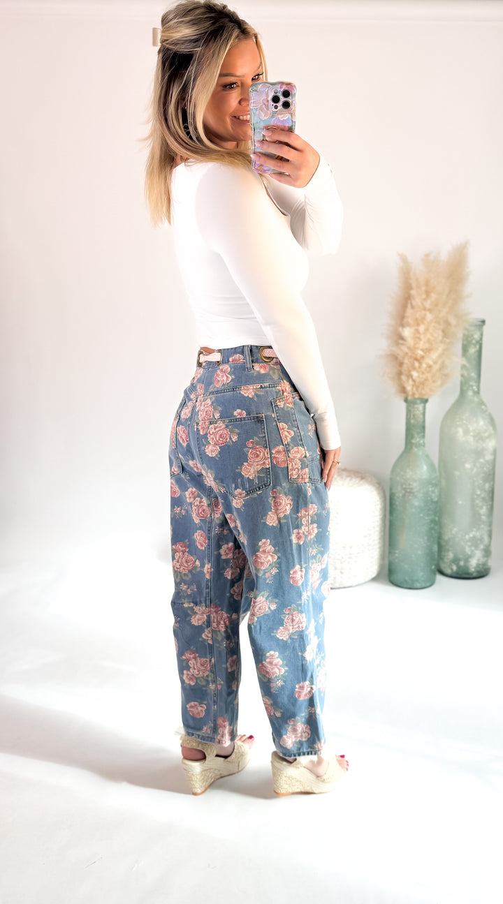 Rosewood Wide Leg Jeans