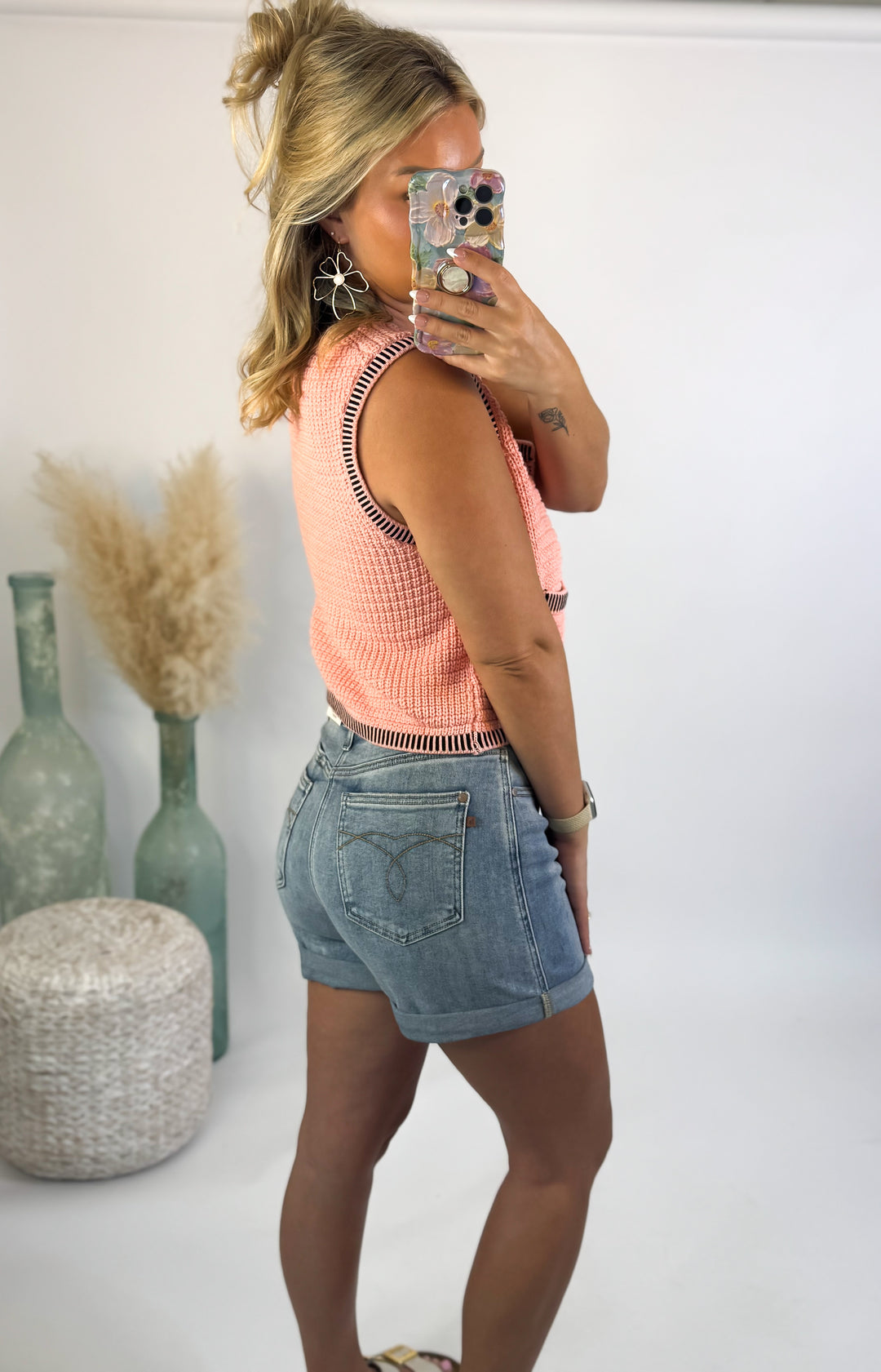 Sweet & Chic Knit Vest Top