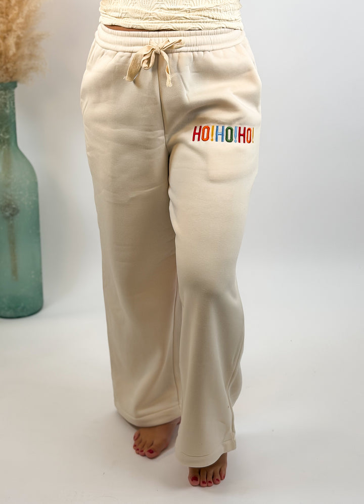 Holly Jolly Christmas Wide Leg Sweatpants