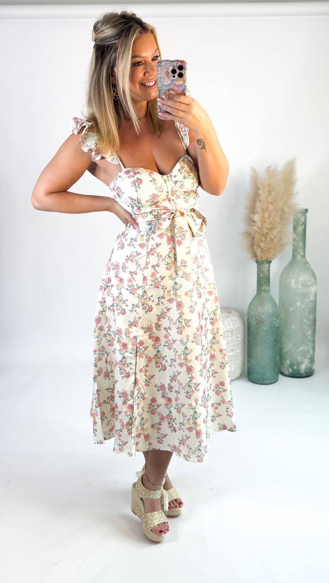 Sweetest Promise Midi Dress