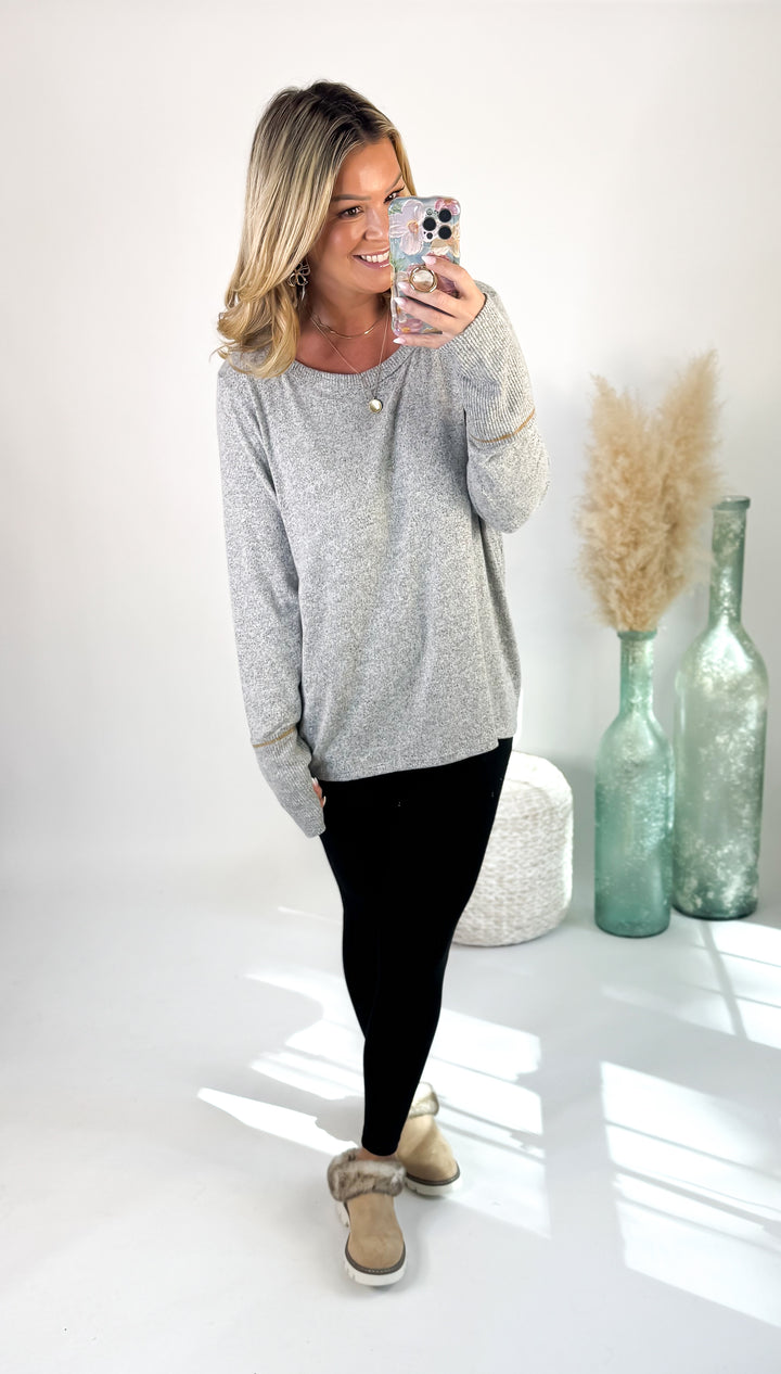 ⭐Door Buster⭐ Cozy Cloud Thumb-Hole Sweater