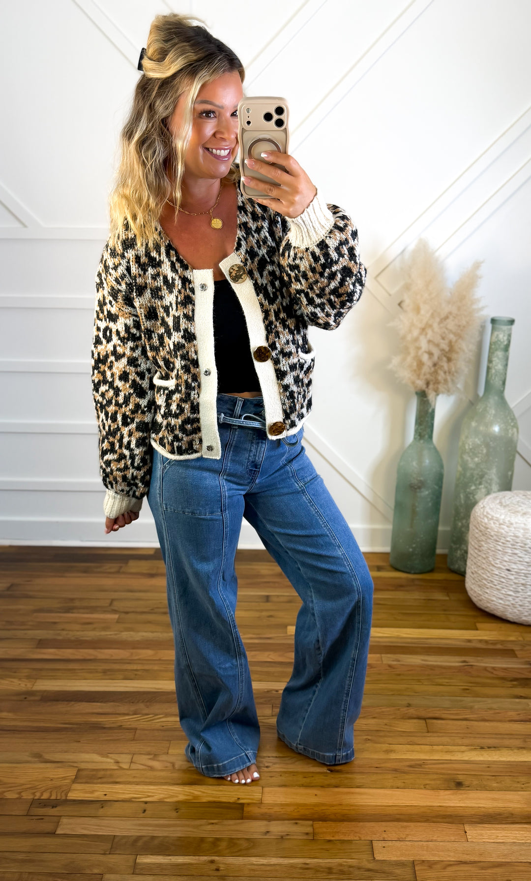 Wild Side Leopard Cardigan