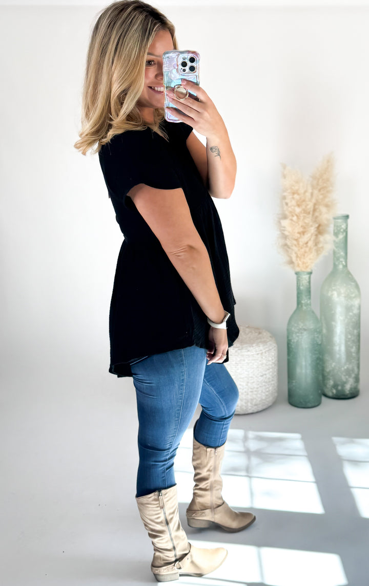 Sweet Magnolia Gauze Top