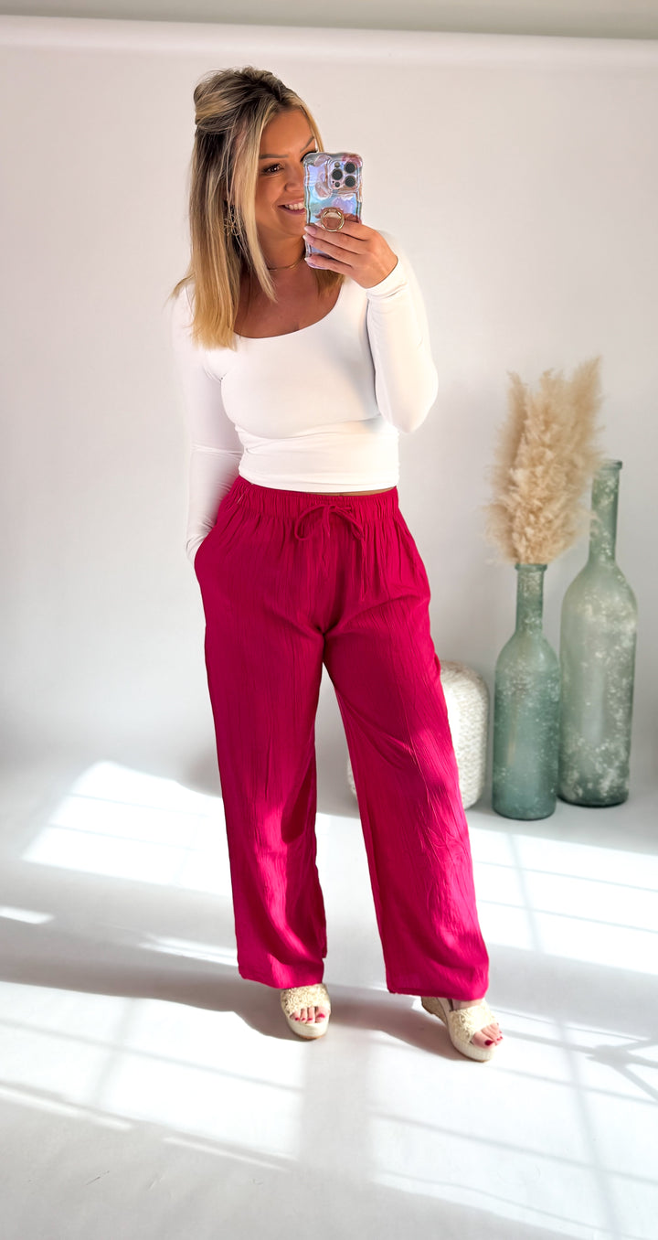 Be Mine Wide-Leg Pants