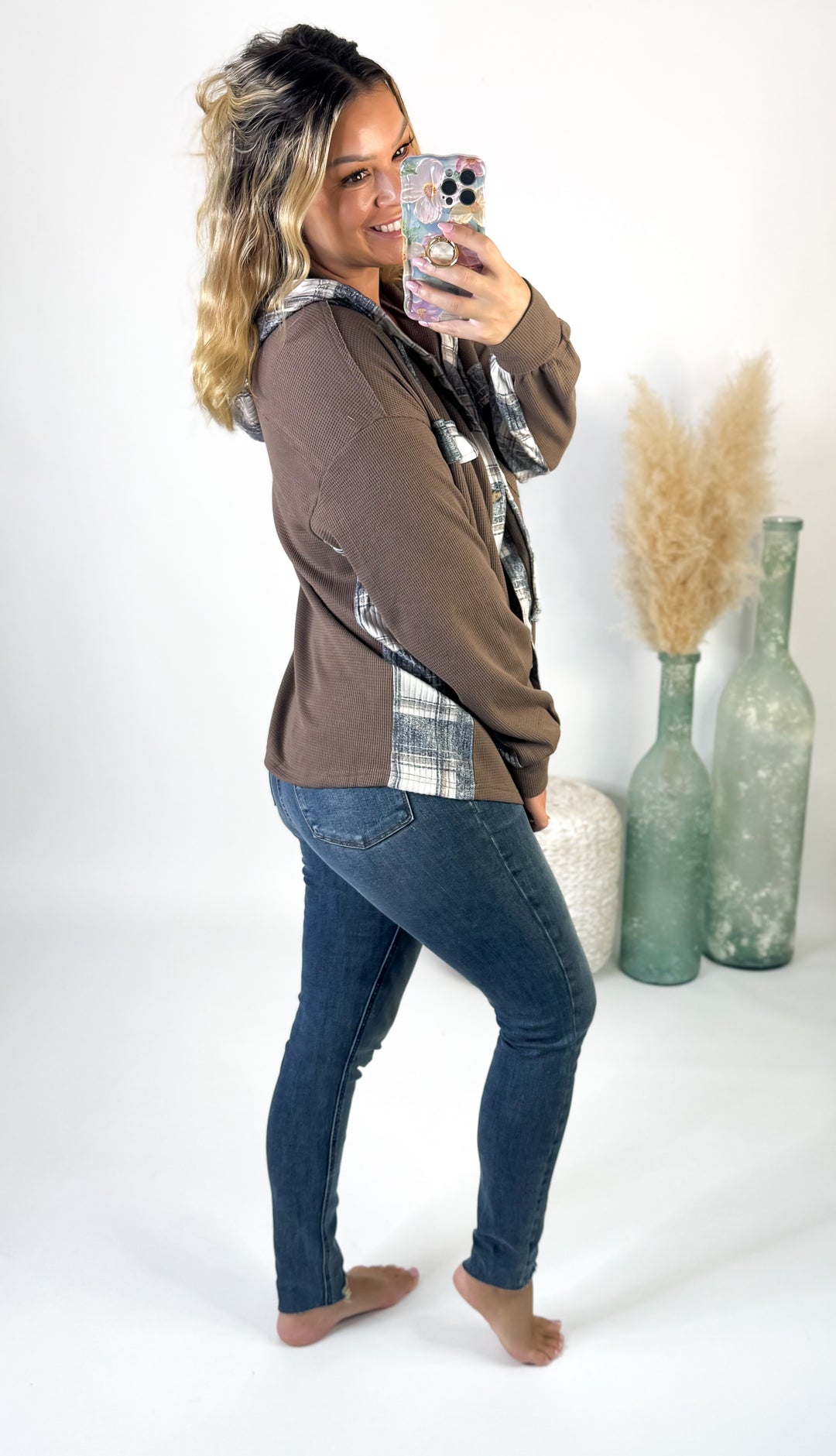 Cozy Crossroads Hoodie Shacket