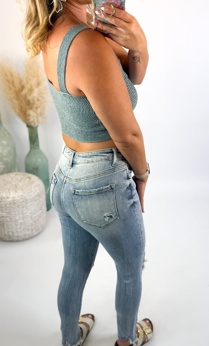 Hold You Close Knit Crop Top