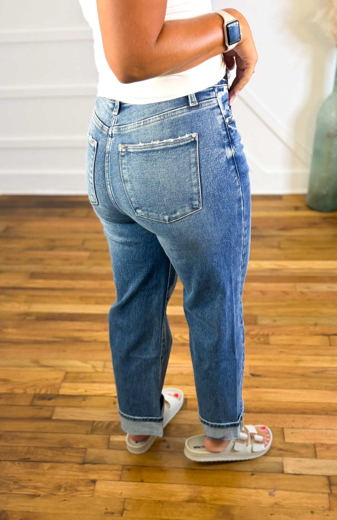 Weekend Wanderer Cuffed Jeans